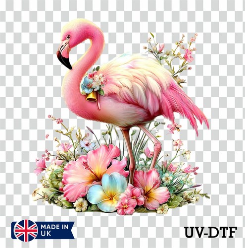 Adesivo summer flamingo - summer, dtf